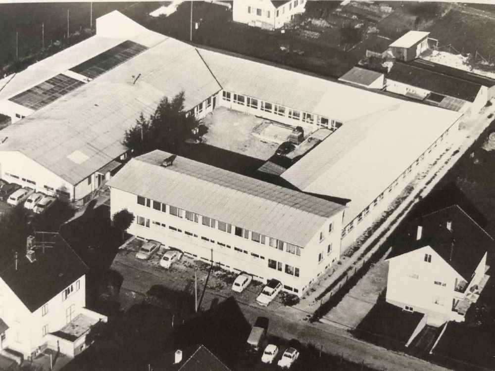 1959-1962: Produktionserweiterung + Neubau Verwaltungsgebäude